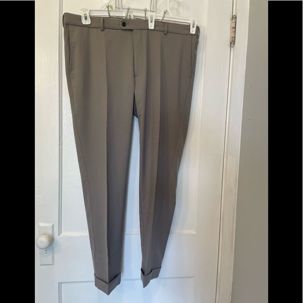 Peter Millar Highlands Flat-Front Performance Tro… - image 1